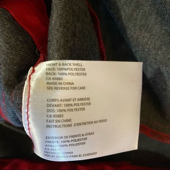 KORS Michael Kors Black Houndstooth utility Jacket trench coat waterproof small - Picture 9 of 11